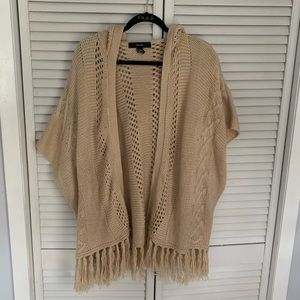 Hooded cardigan